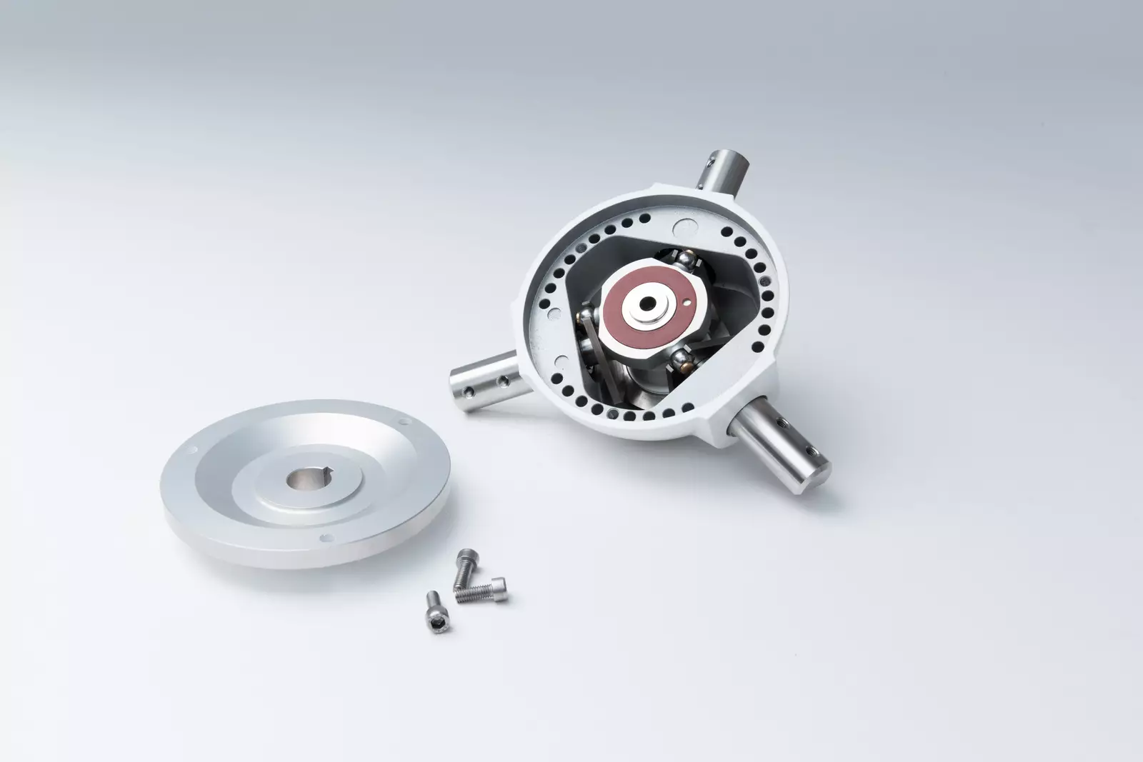 Open hub of a SW 353 wind generator